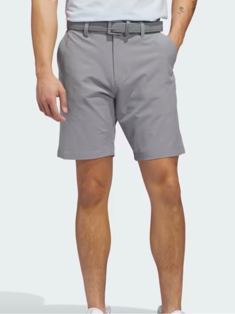 Adidas Grey Performance Golf Shorts Men’s 38